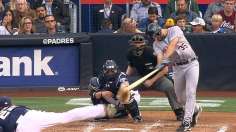 Verlander ends hitless streak in first '14 win