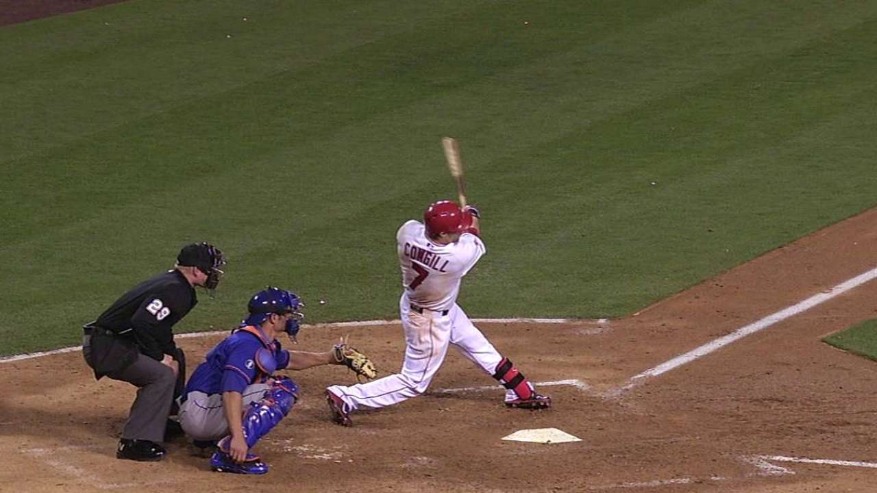 Cowgill again gets call vs. lefty starter