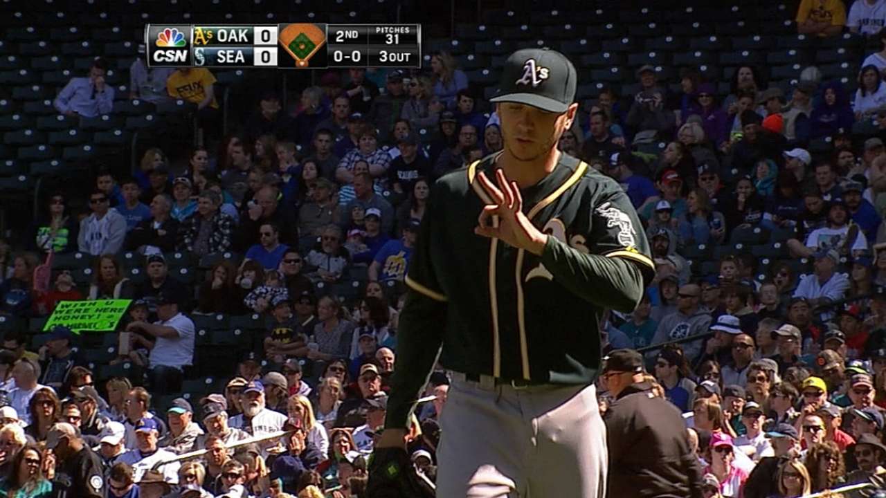 Kazmir set for next start, Saturday vs. Astros
