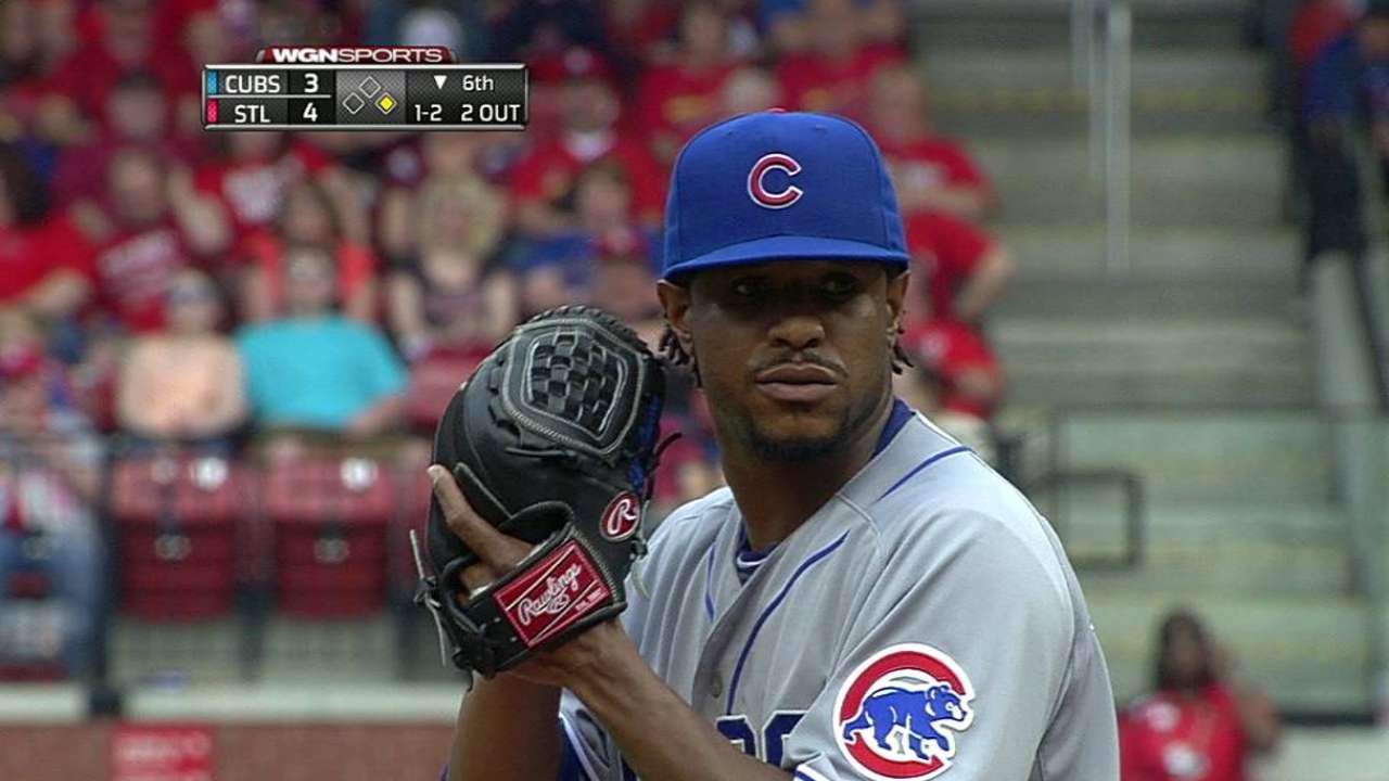 Cubs flip Jackson, Villanueva for Reds series