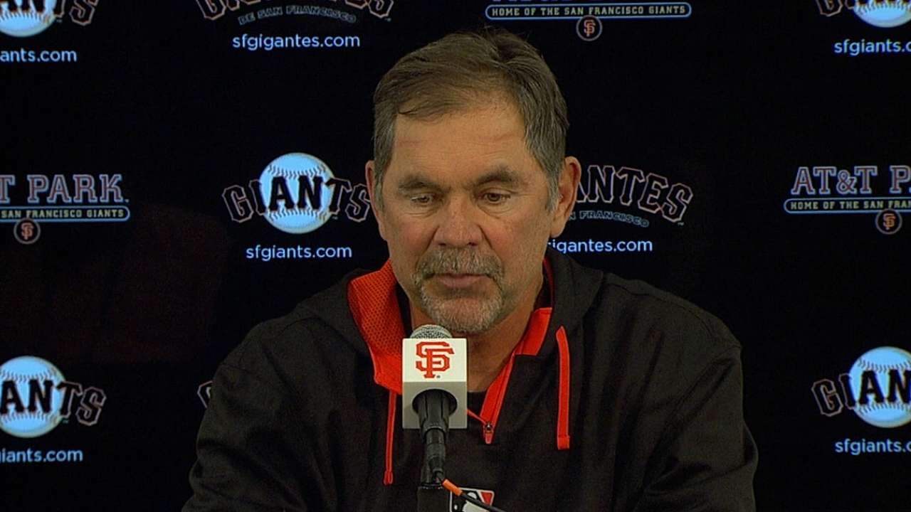 Bochy is a master at his managerial craft