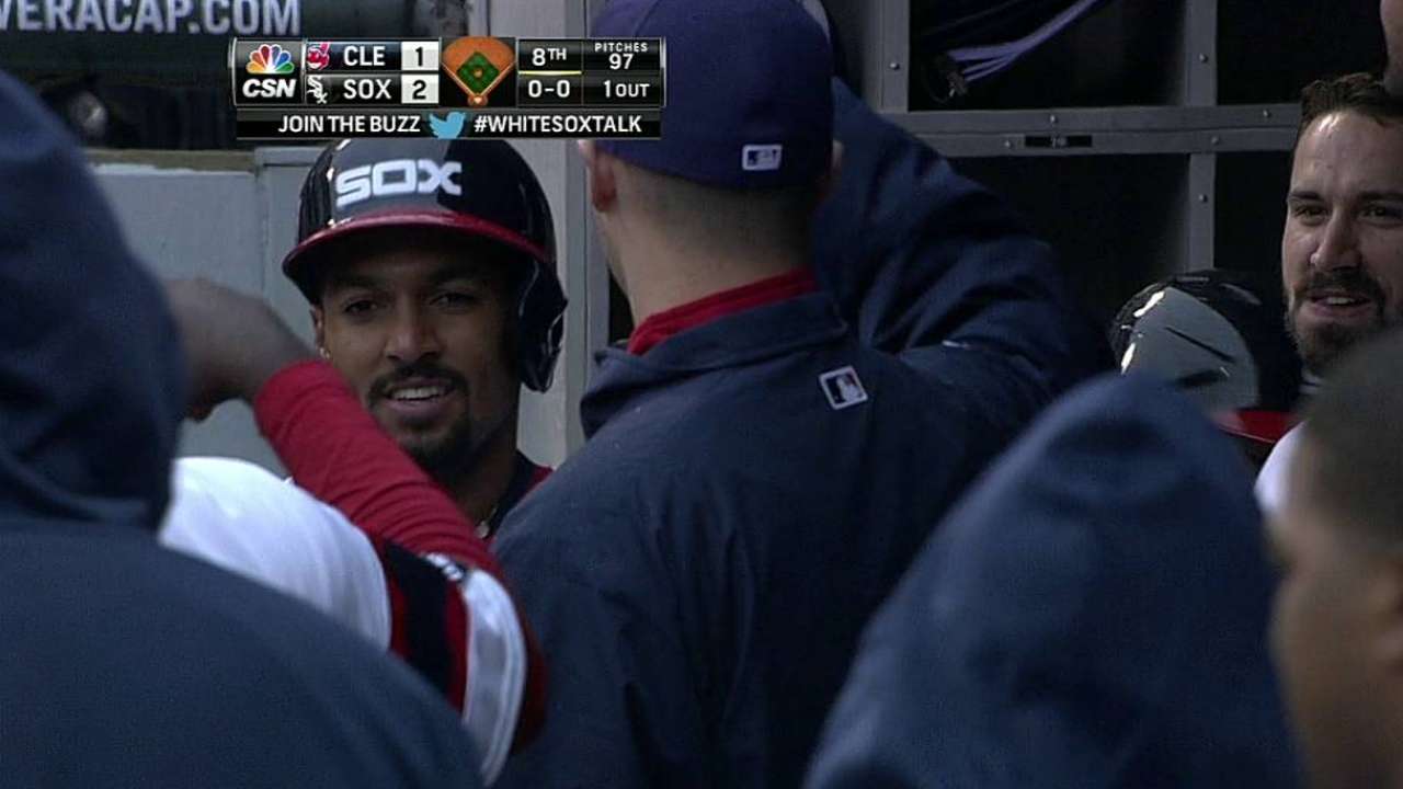 Semien showing patience at plate