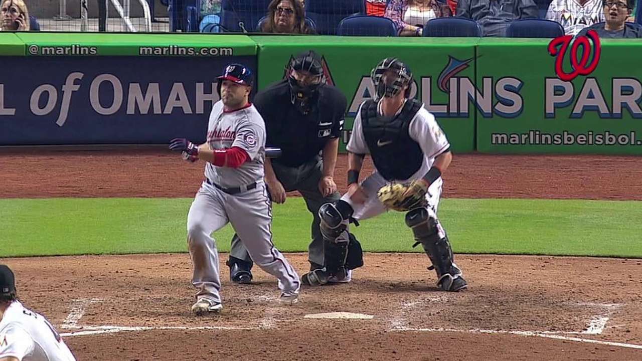 Leon getting more time behind plate