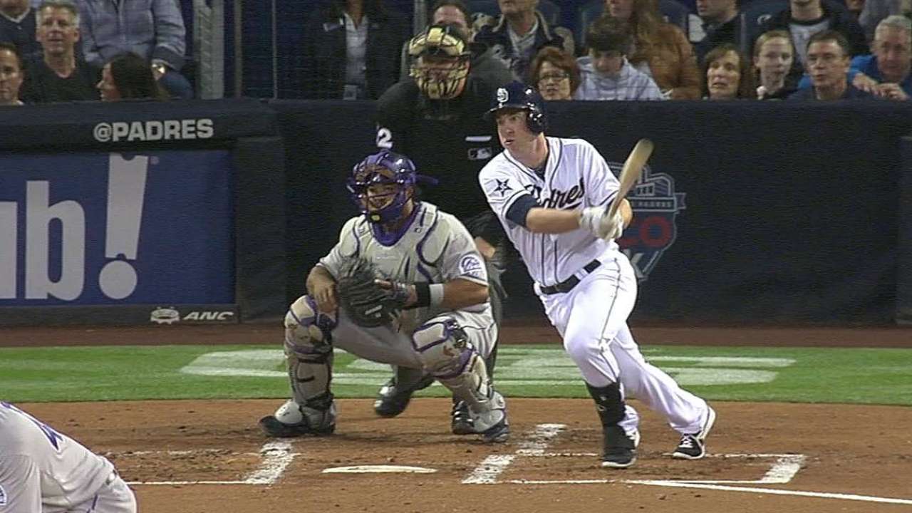 Padres give Gyorko much-needed breather vs. Giants