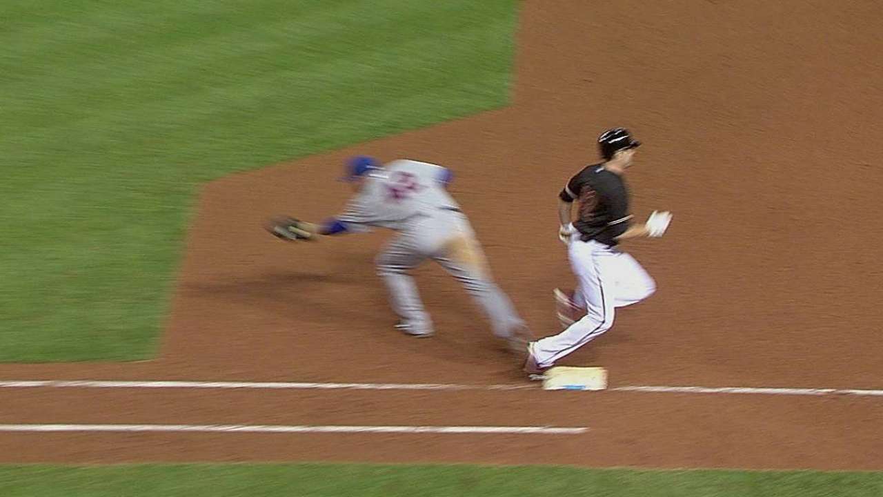 Call at first overturned after Gibson challenges