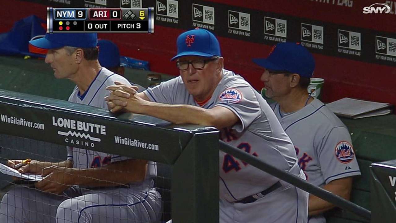 Mejia exits start due to blister on middle finger