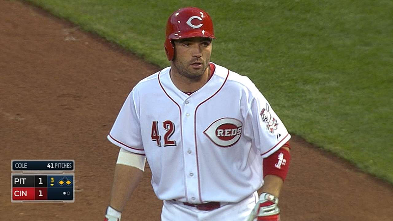 Batting Votto second sound decision by Reds