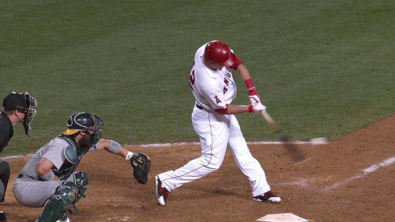 Trout to take same field as fellow phenom Harper