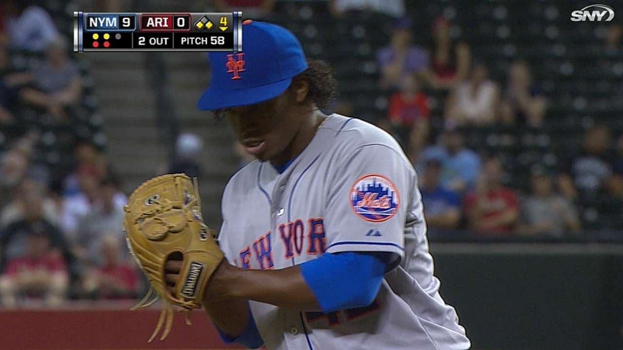 Colon fights through back ailment; Mejia coming along