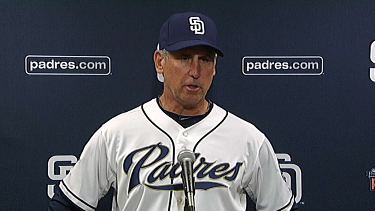 After rocking start, Padres' bats held in check