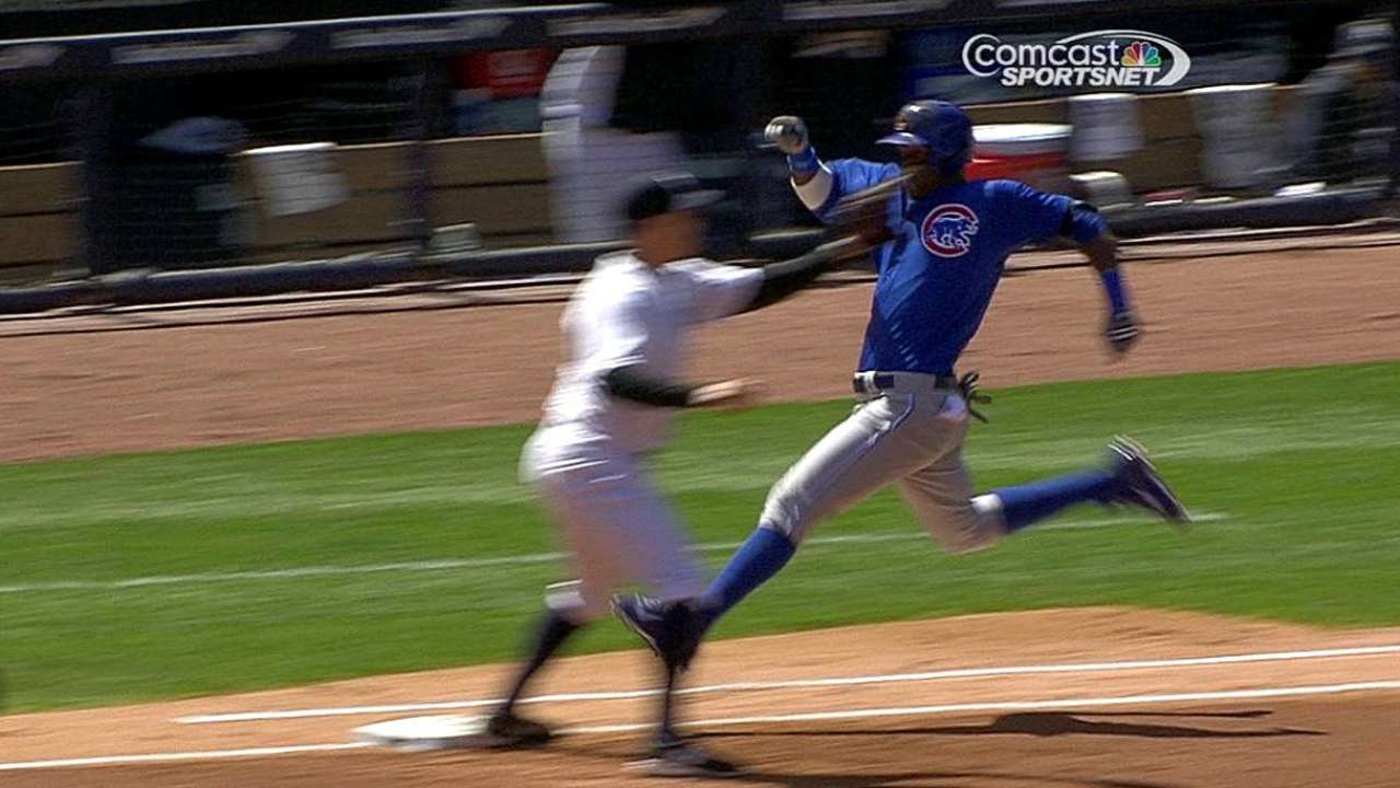 Cubs go 1-1 on replay challenges vs. Yankees