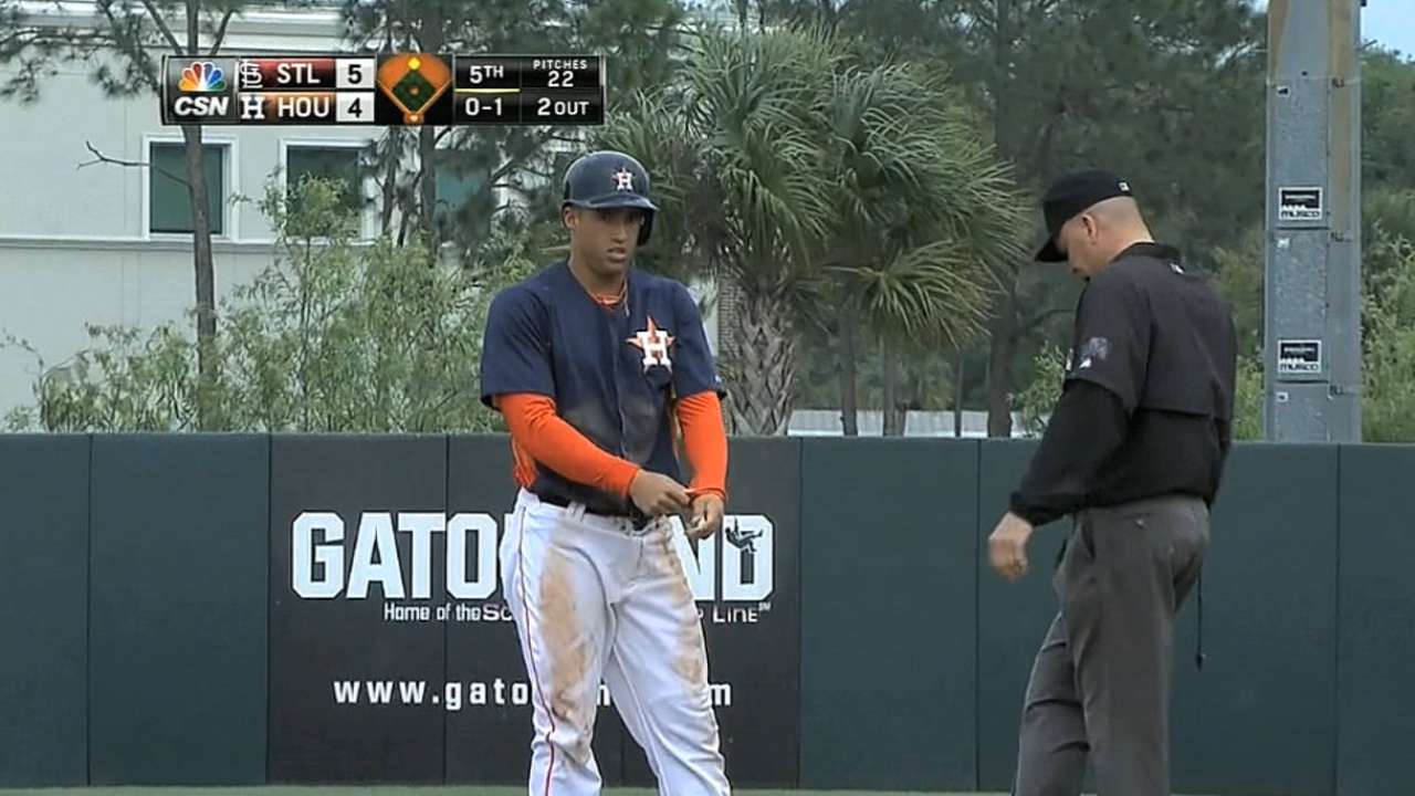 Astros call up highly touted prospect Springer