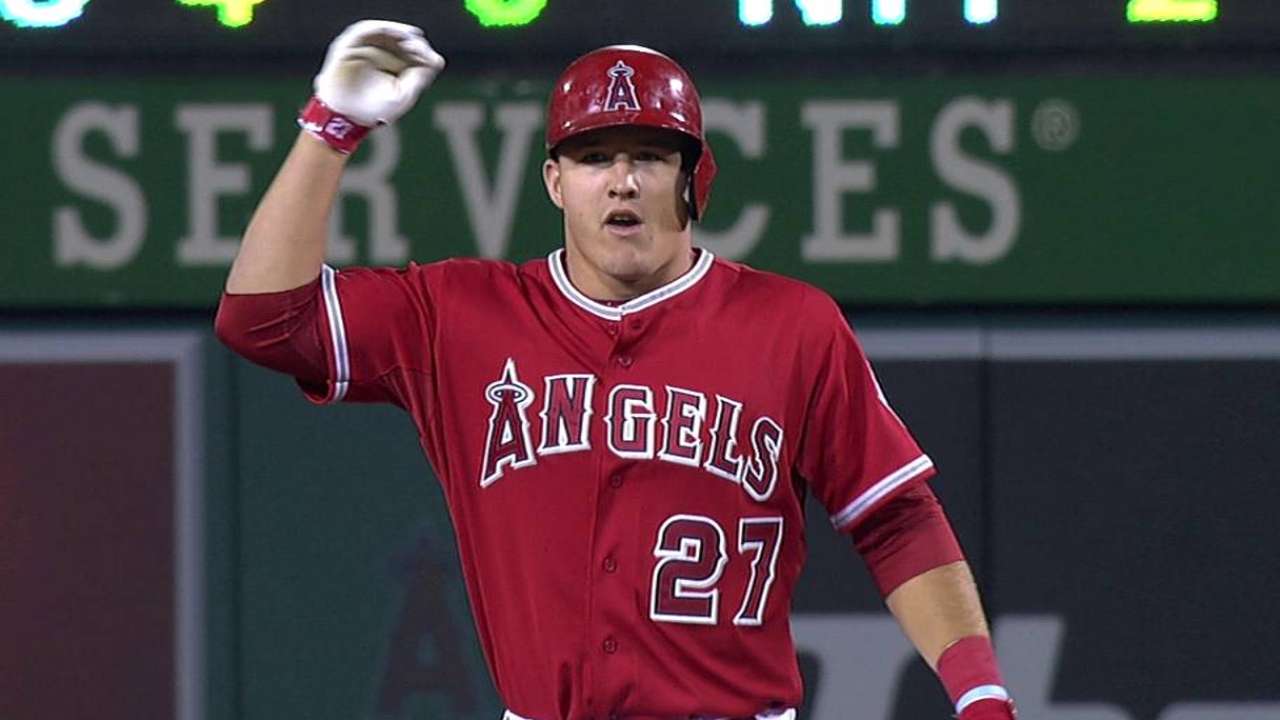 Former Angel Hunter still mentoring Trout