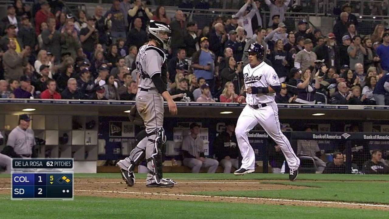 Padres sing praises of versatile Denorfia