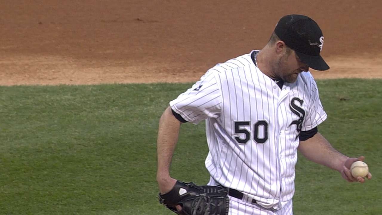 Danks wants to be less wild but equally effective