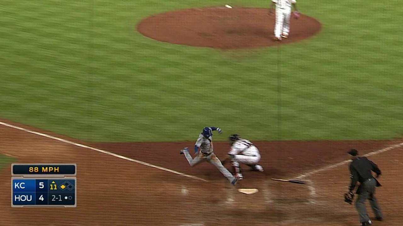 In a pinch, Dyson impresses against Astros