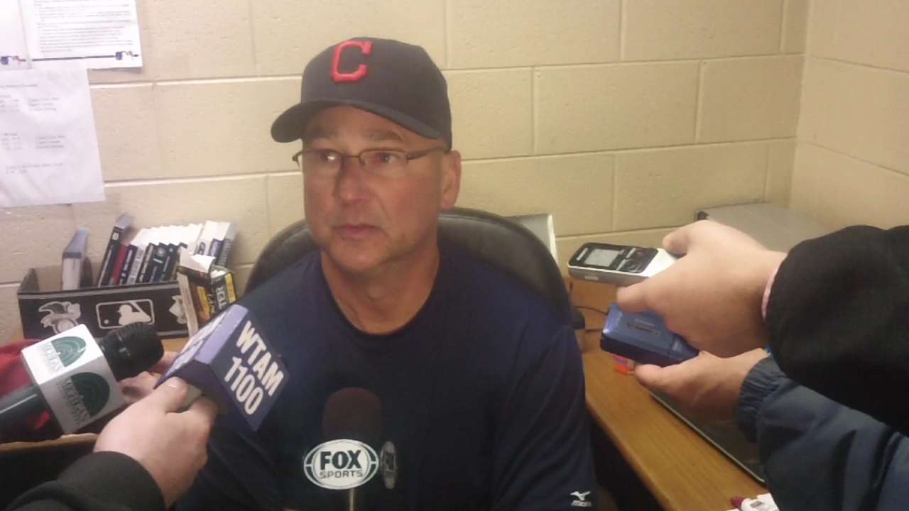 Francona reinforces belief in club with team meeting