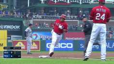 Choo's first Texas home run, small ball key victory