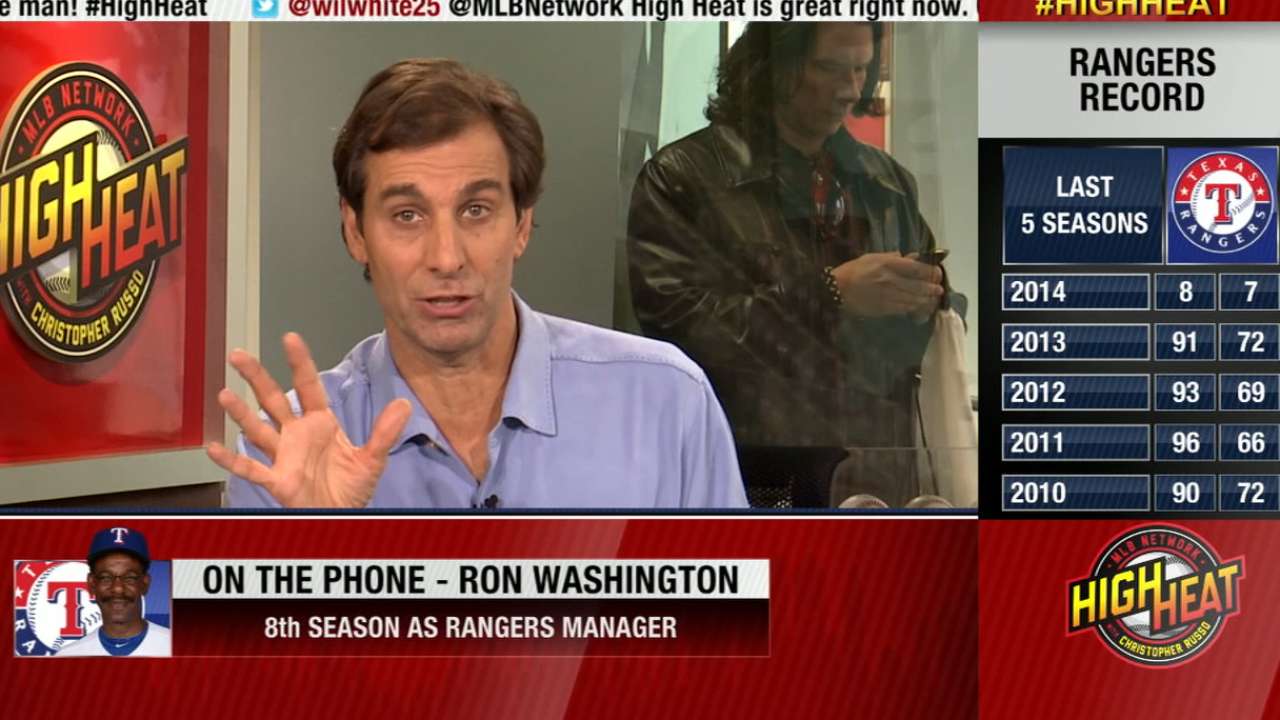 Washington explains pep talk to pitchers