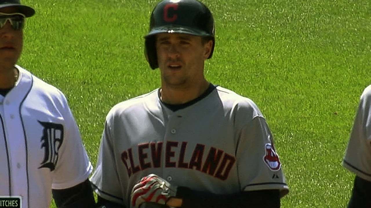 Chisenhall adjusts mentally to role off bench