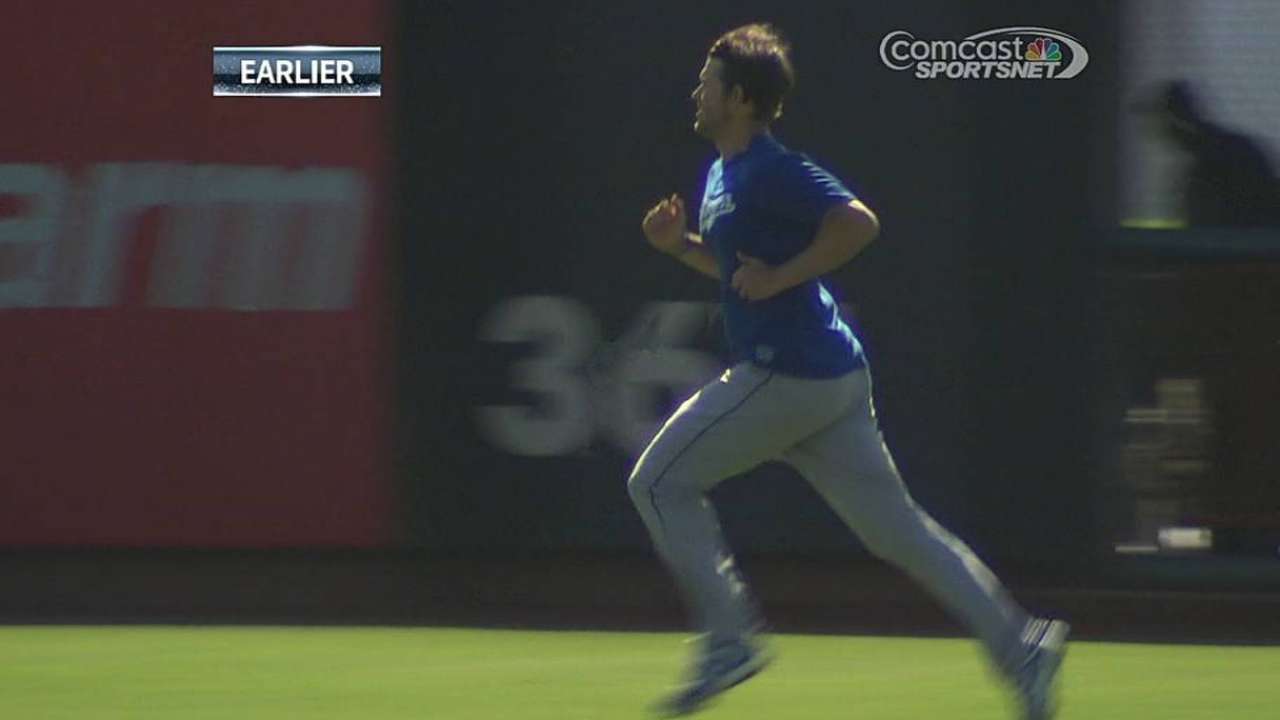 Kershaw turns up heat in latest bullpen session