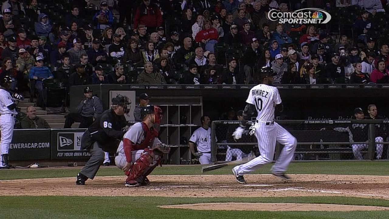 Alexei puso una marca de White Sox con su racha