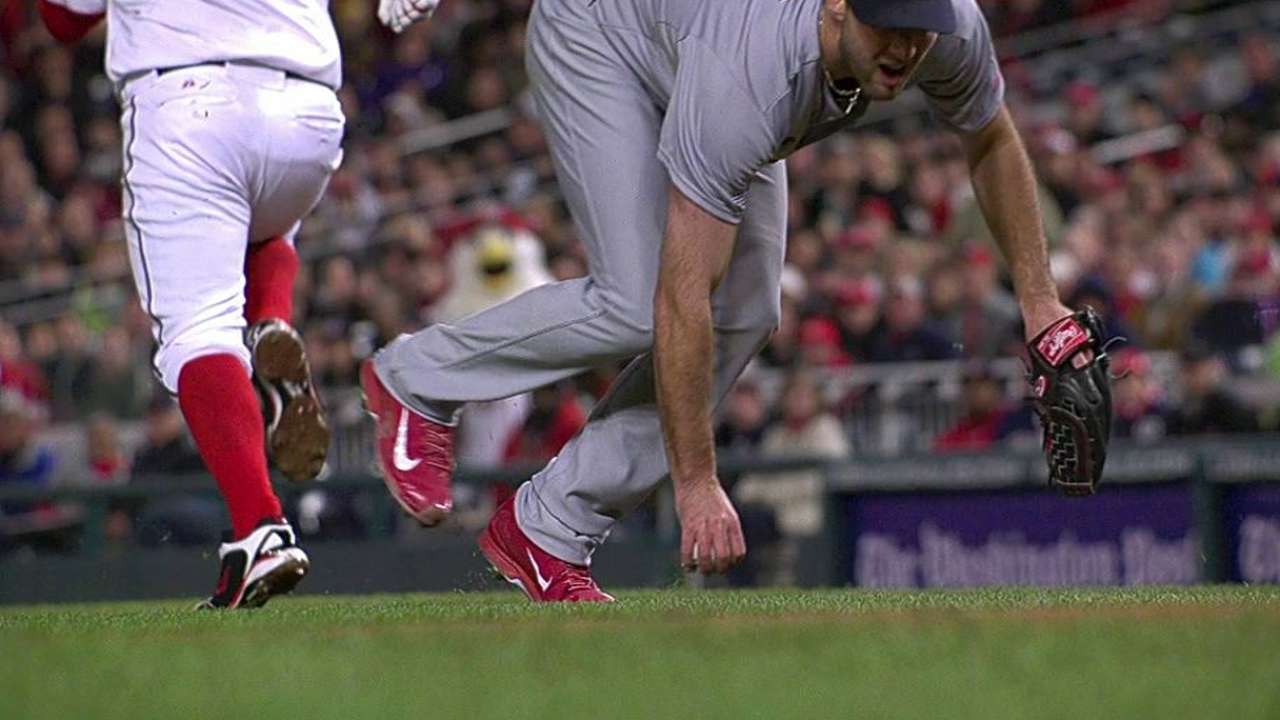 Shaky defense foils Wacha's strong outing