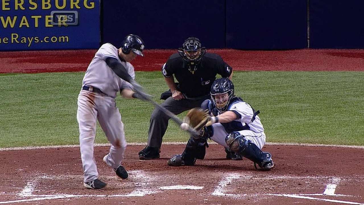 Yankees thumped by Rays' five homers