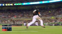 Alvarez flirts with second no-no in two-hit shutout