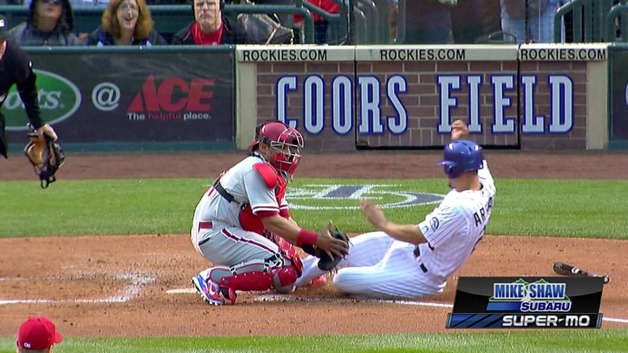 Phils enduring collision rule growing pains