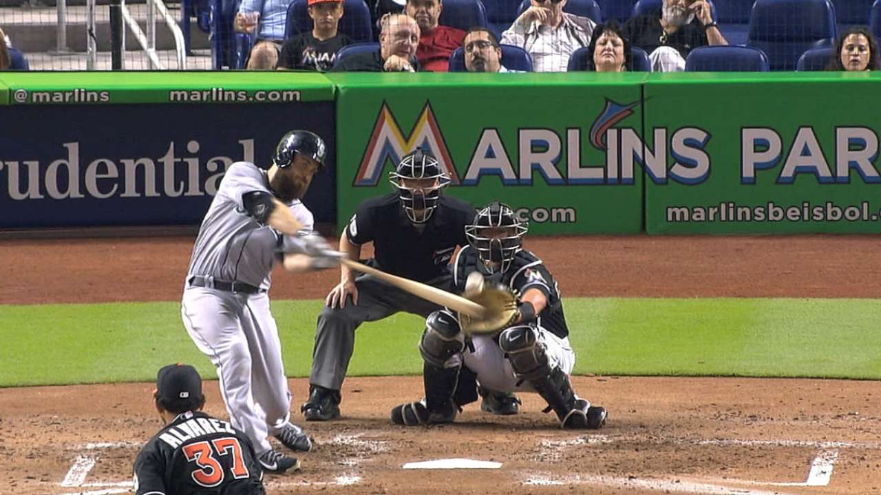 Hot-hitting Ackley bumped up to second in lineup