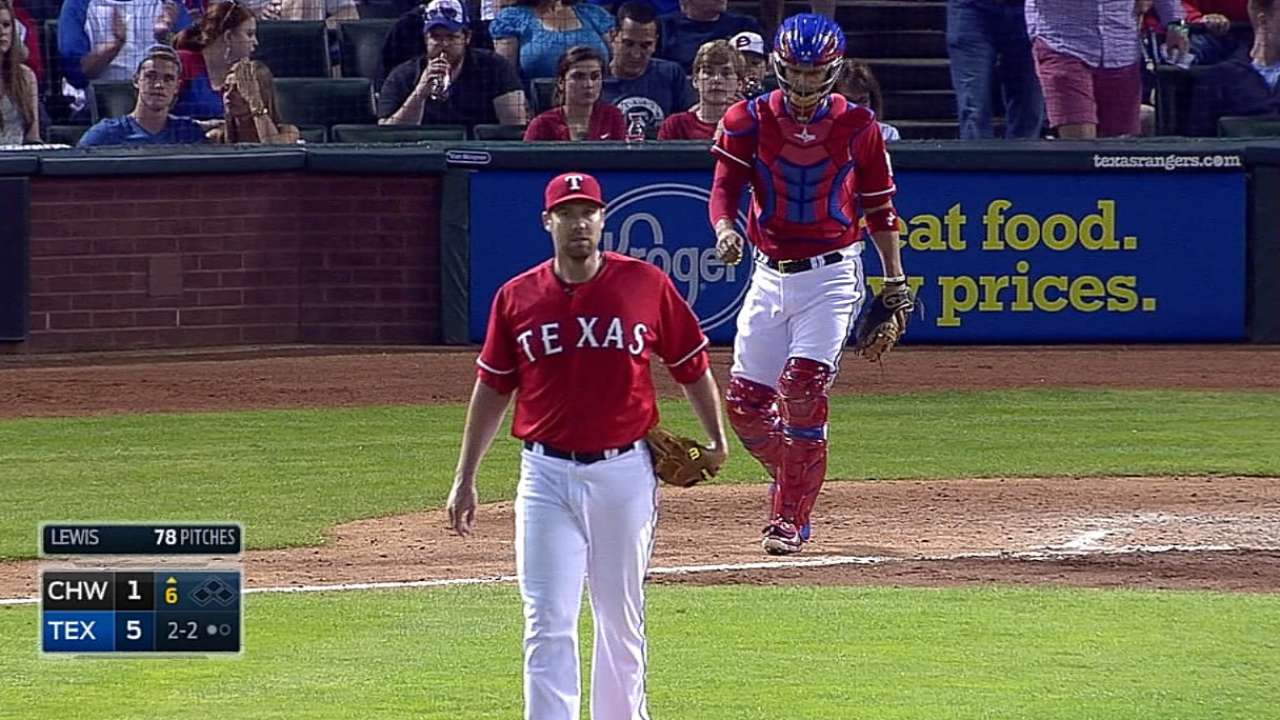 BP for Rangers pitchers means bunting practice