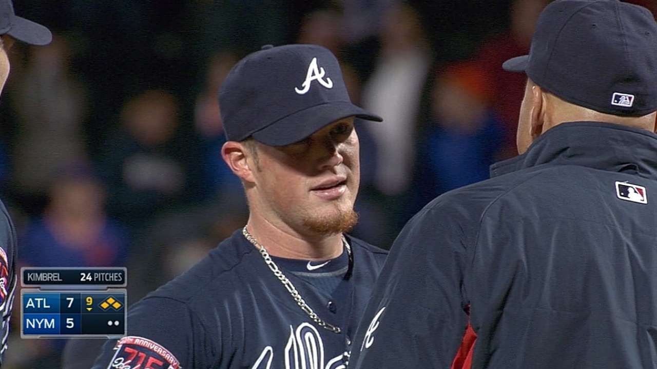 Kimbrel apologizes for reaction to being pulled