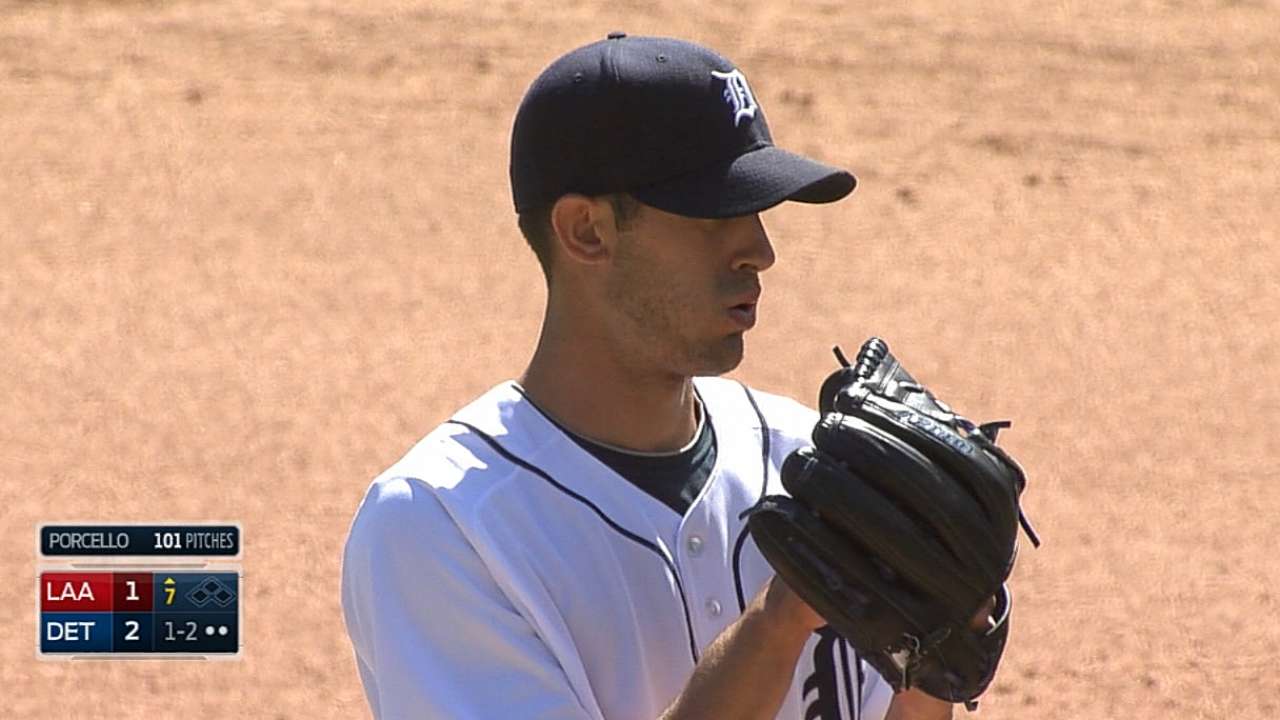 Porcello's redemption leads Tigers to series win