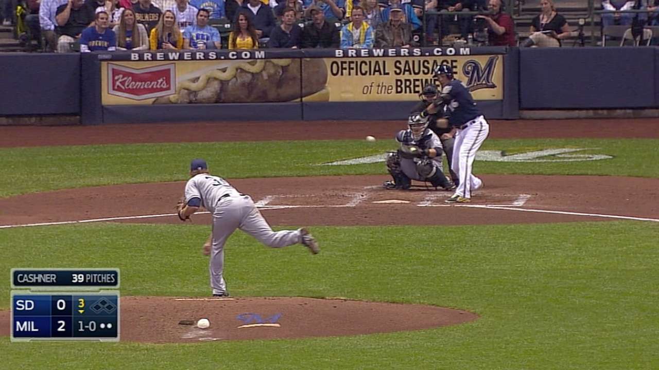 Aramis clave en triunfo de Cerveceros sobre Padres