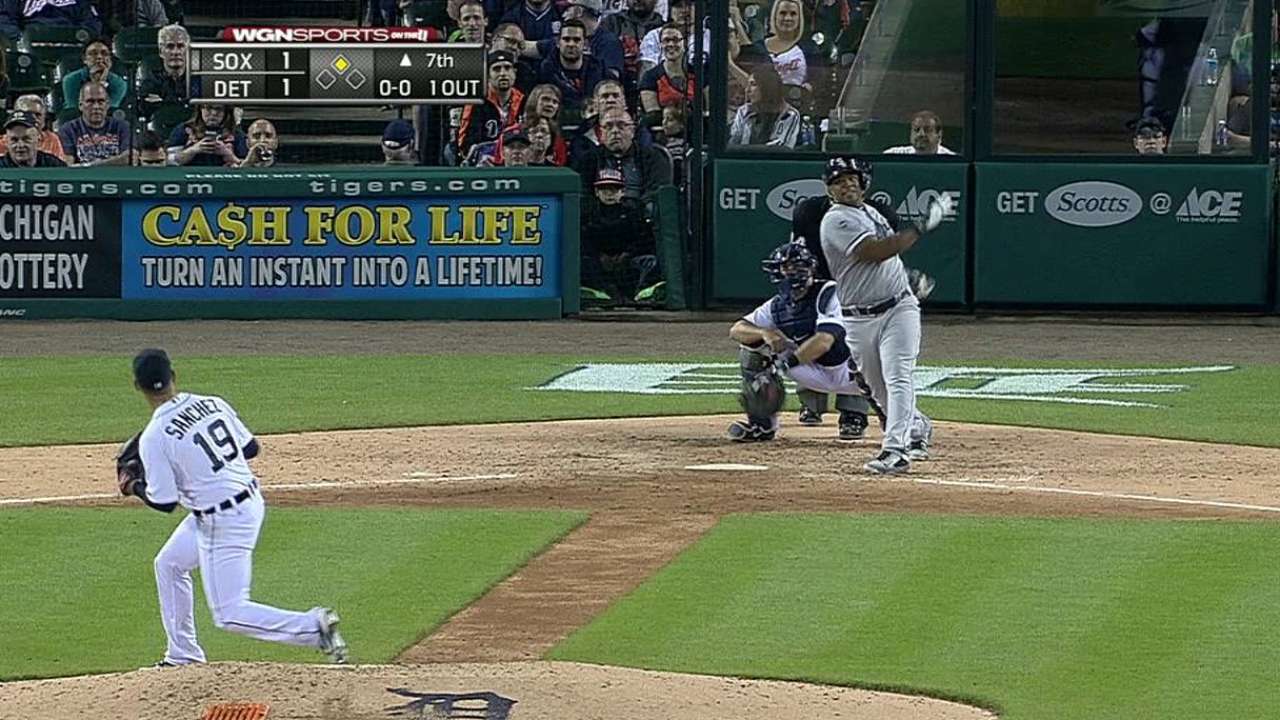Viciedo maturing at the plate