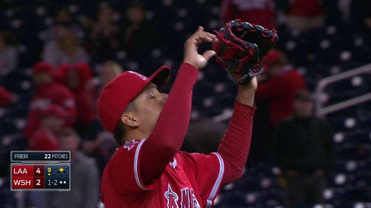 Frieri working his way back to closer role