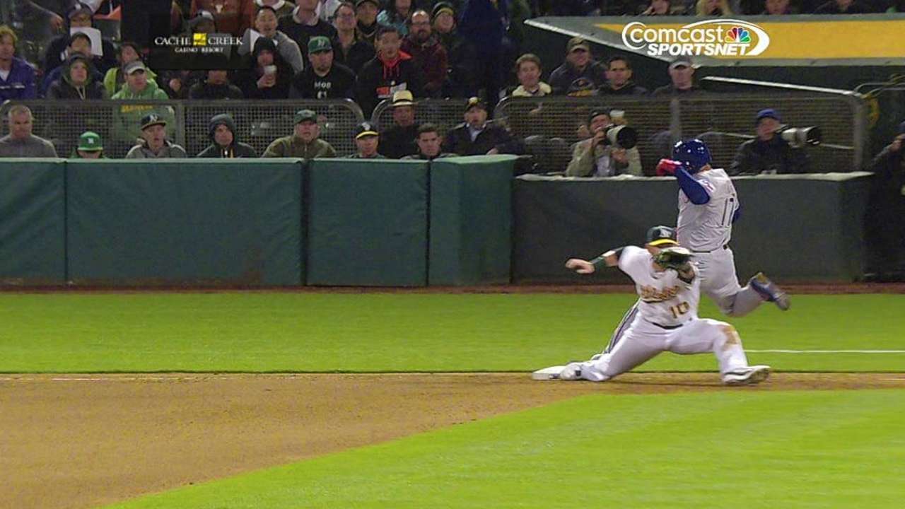 A's Melvin wins replay challenge