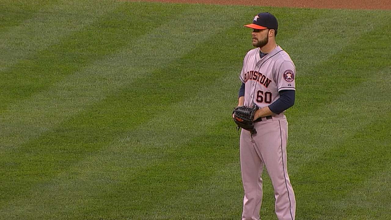 Astros' pitchers using their ground game