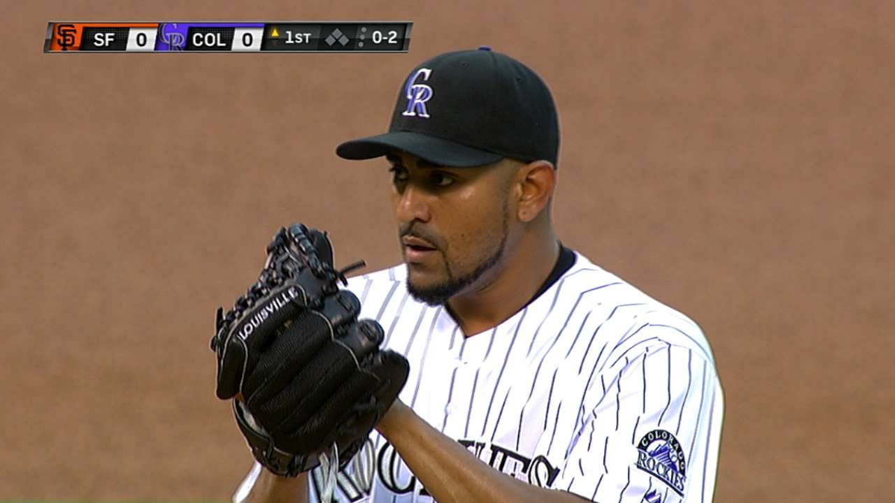 Morales in control to win duel over Bumgarner