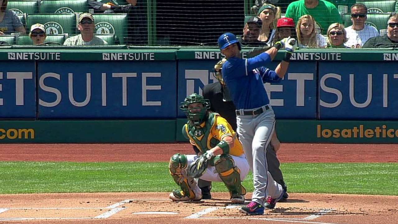 Pérez lanzó blanqueada y Texas barrió a Oakland