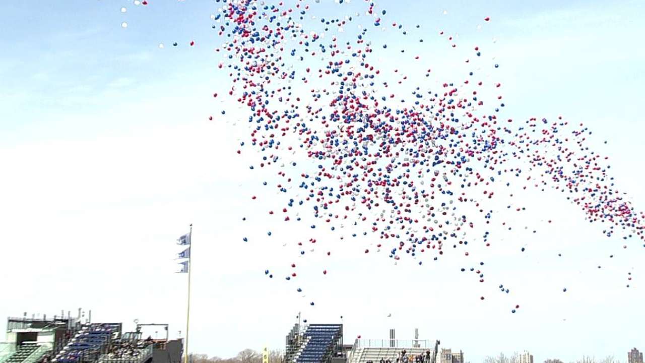 Cubs go all out to celebrate Wrigley's 100th birthday