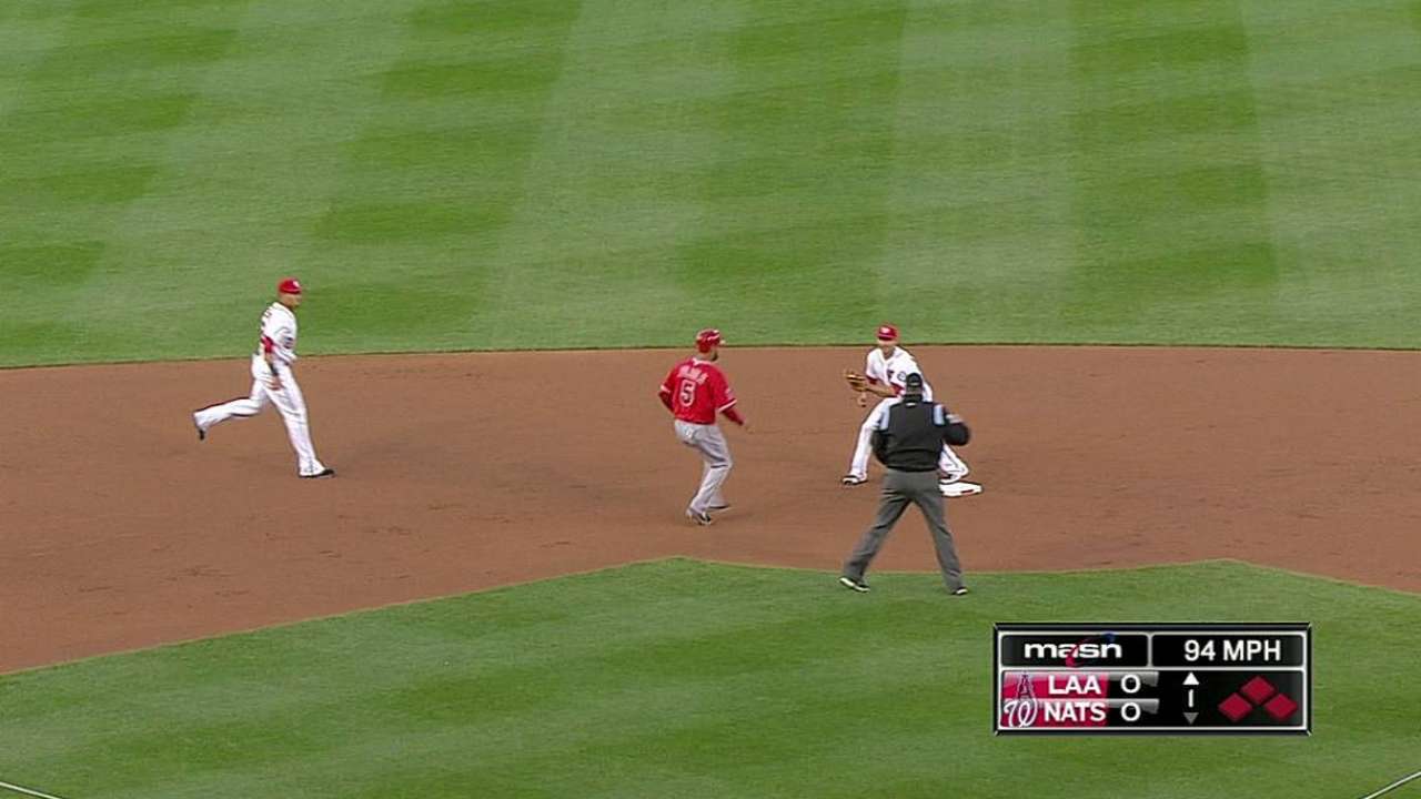 MLB removes error from Desmond's ledger