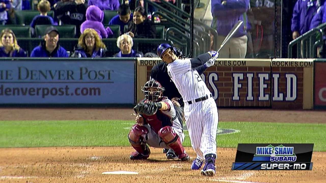 Arenado pega 2 HR y Rockies hunden a D-backs