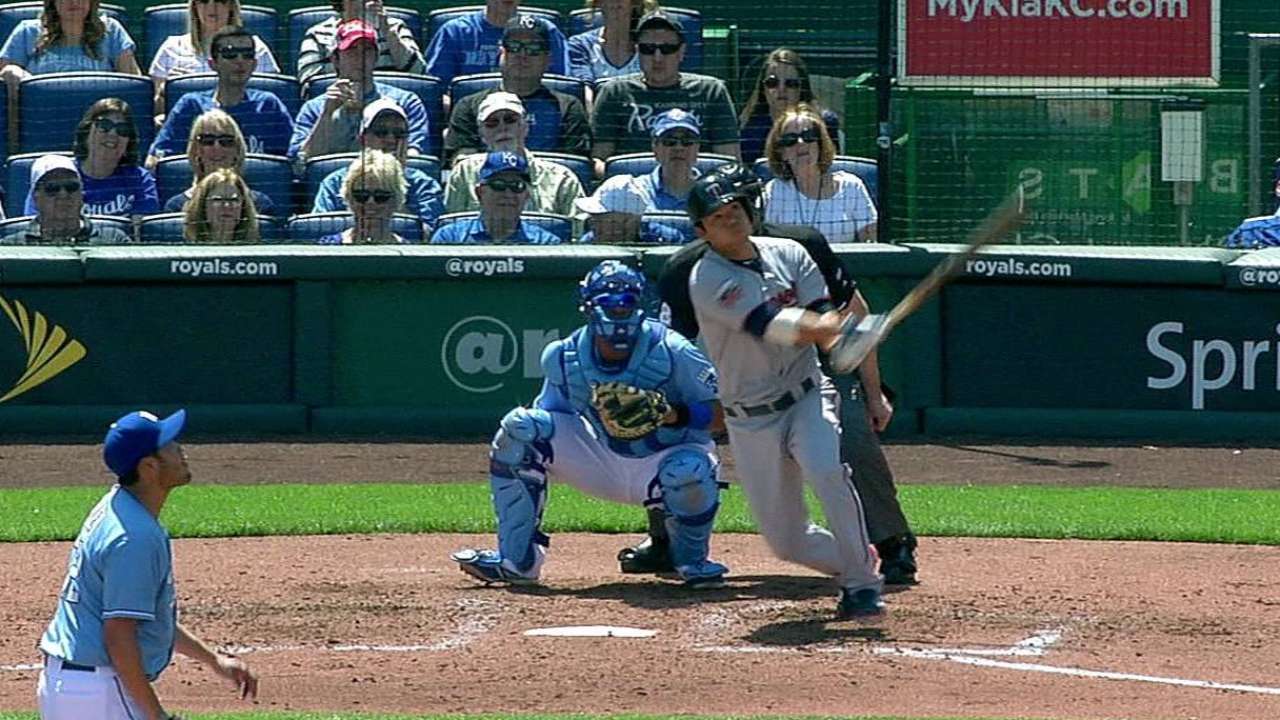 Suzuki makes impact as DH in loss to KC