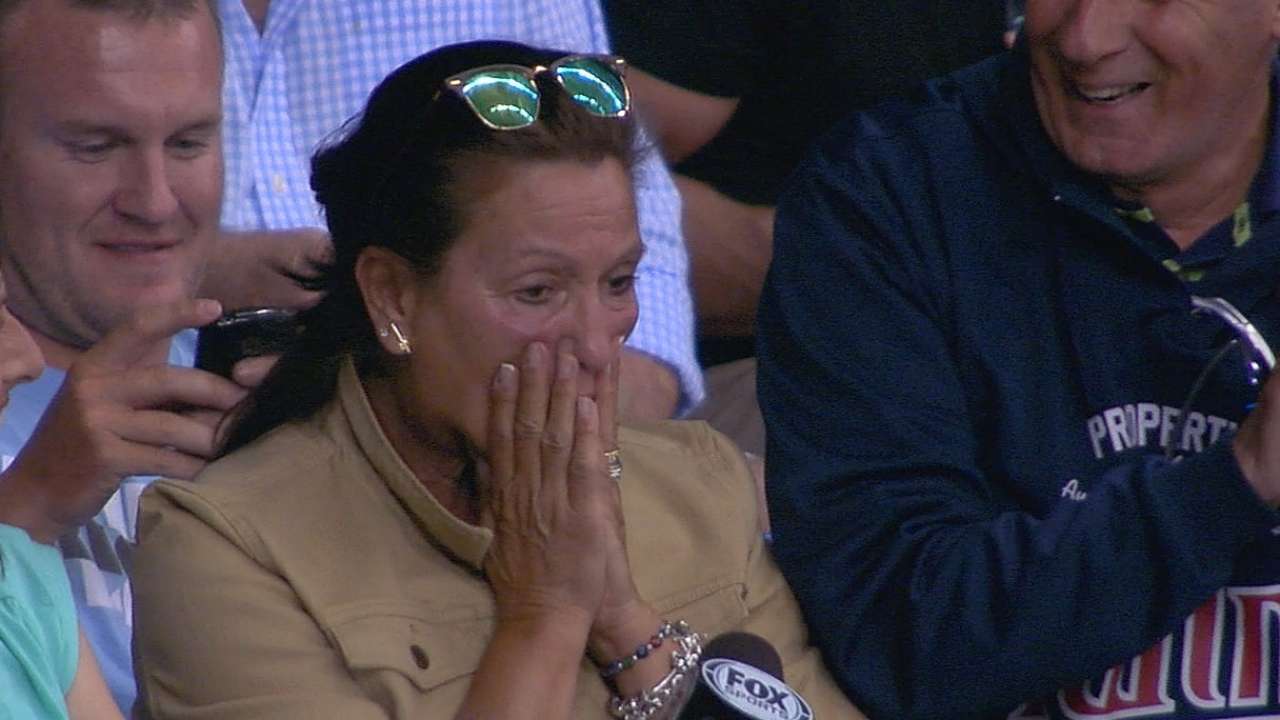 Colabello gives mother unforgettable birthday gift