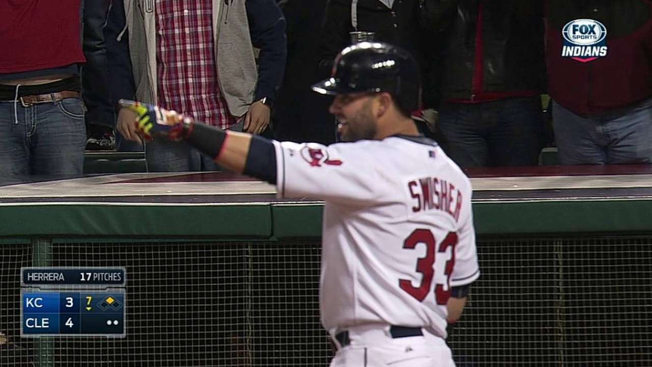Kipnis, Indios se impusieron a Reales en Cleveland
