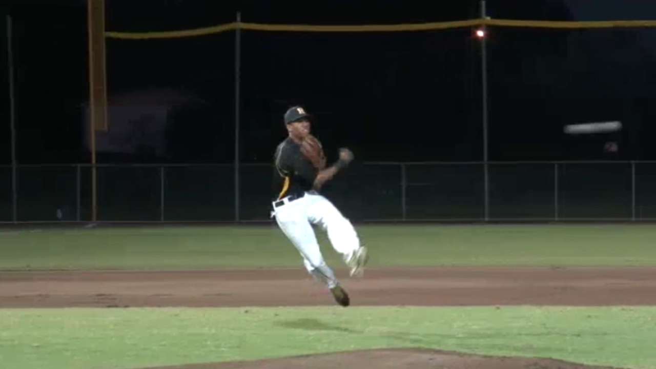 Prep shortstop Ramos dazzles with defense