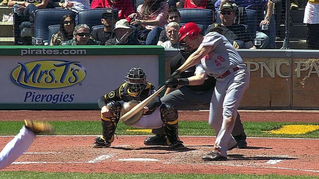 Cingrani y Ludwick lideran victoria de Rojos vs. Piratas