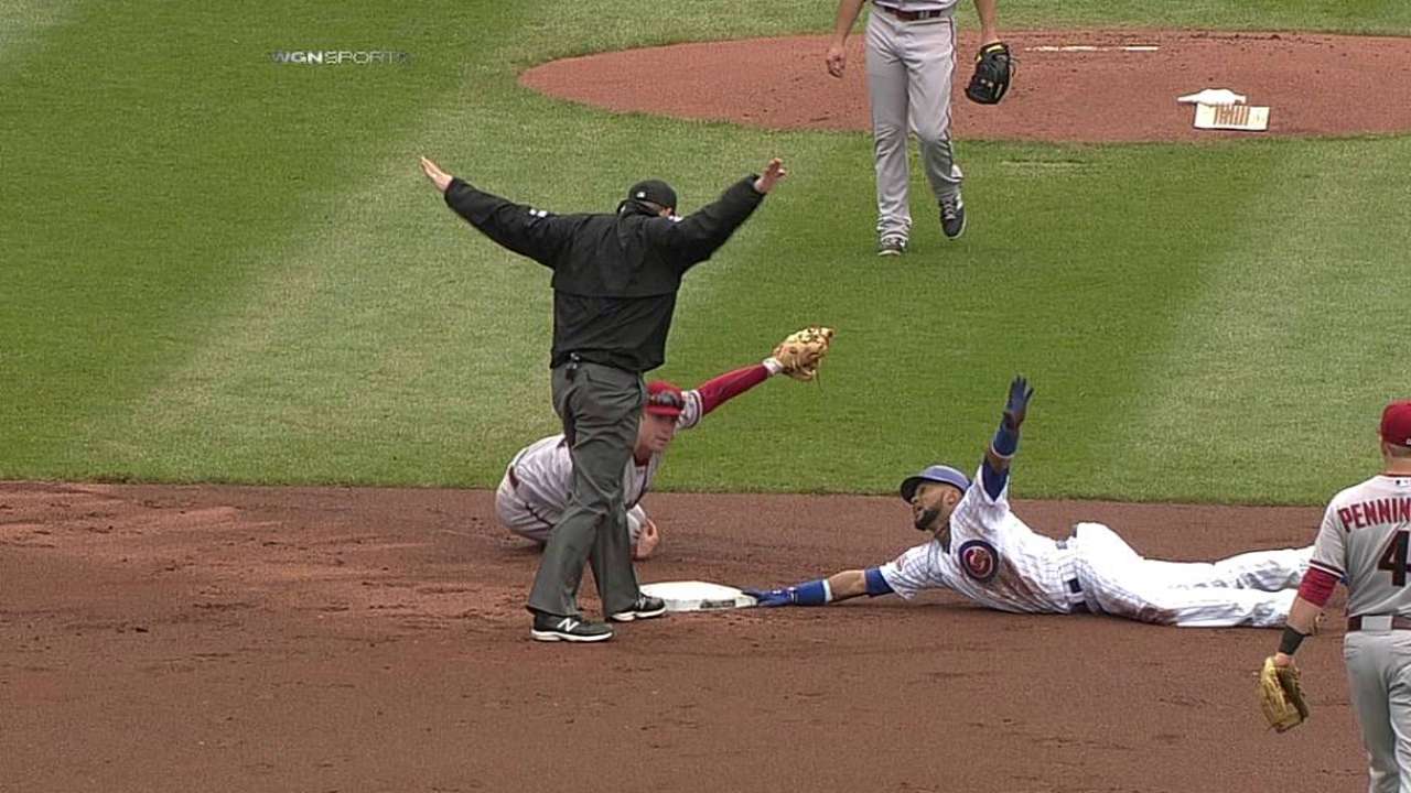 Call stands after D-backs challenge close play